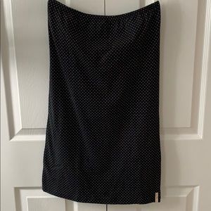 polka dot mini dress